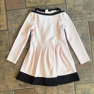 kate spade Pale Pink Dress with Black Trim